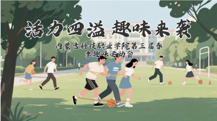 活力四溢 趣味來(lái)襲   ——內(nèi)蒙古科技職業(yè)學(xué)院第三屆趣味運(yùn)動(dòng)會(huì)
